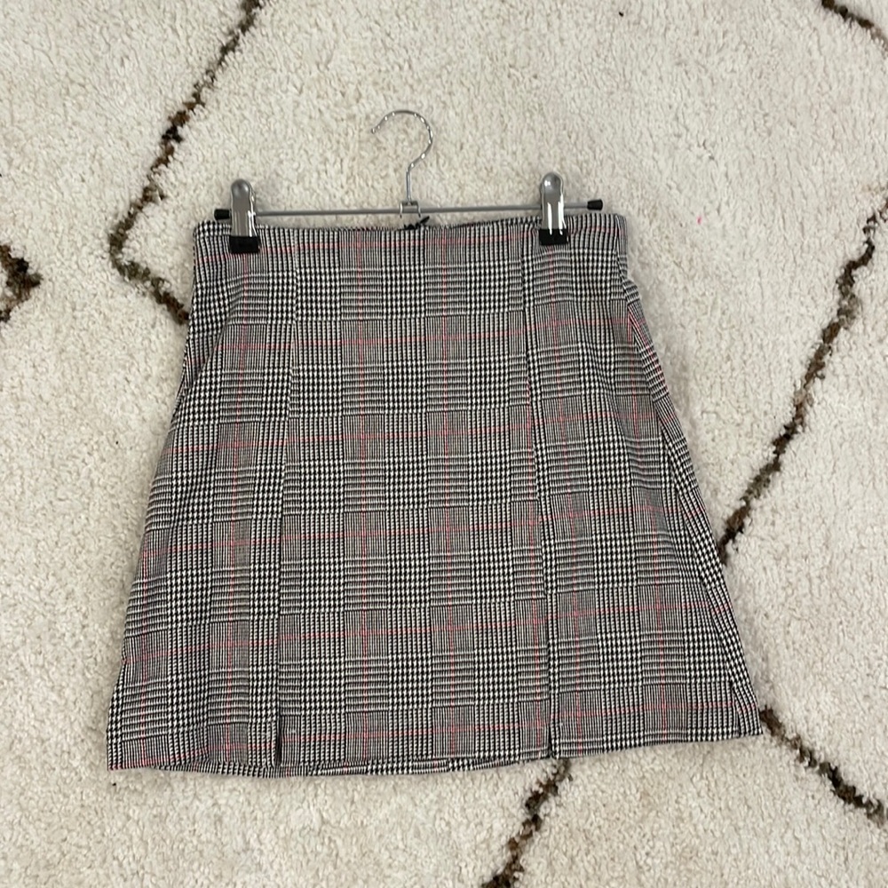EUC Reformation Plaid Mini Skirt